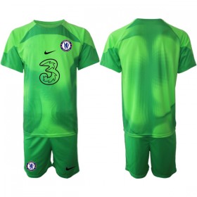 Camisetas Chelsea Portero 2022/23 Verde - Niño (+ Pantalones)